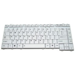 Πληκτρολόγιο για Toshiba Satellite A200/A205/A210 Series, US, λευκό