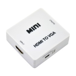 POWERTECH HD Video Converter HDMI σε VGA & 3.5mm Audio CAB-H073, Full HD