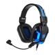 SADES Gaming Headset Element SA-702-BL, blue LED, 3.5mm, 40mm ακουστικά