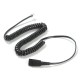 VT Headset VT5000-RJ09 UNC mono, flex-boom, QD, με καλώδιο QD σε RJ9