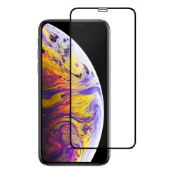 POWERTECH Tempered Glass 5D Full Glue TGC-0265 για iPhone X, μαύρο