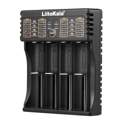 LIITOKALA φορτιστής LII-402 για μπαταρίες NiMH/CD, Li-Ion, IMR, 4 slots