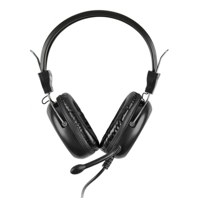 A4TECH Headset HS-30, 3.5mm, 40mm ακουστικά, μαύρα