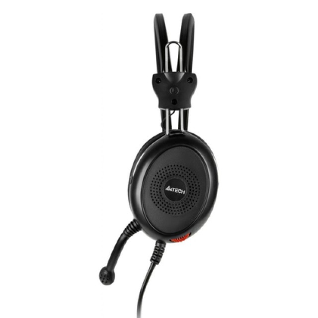 A4TECH Headset HS-30, 3.5mm, 40mm ακουστικά, μαύρα