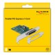 DELOCK PCI Express Card σε 1x Parallel IEEE1284 90412