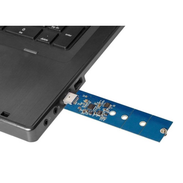 POWERTECH Converter USB 3.0 σε M.2 SSD TOOL-0020, 2230/2242/2260/2280