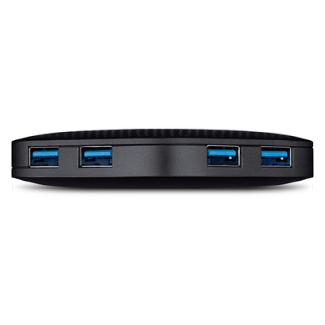 TP-LINK USB hub UH400, 4x θυρών, 5Gbps, USB σύνδεση, μαύρο, Ver. 3.0