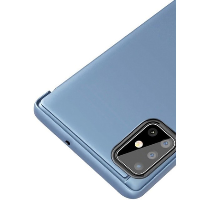 POWERTECH θήκη Clear view MOB-1512, Huawei P40 Lite, μπλε