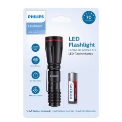 PHILIPS φορητός φακός LED SFL1000P-10, 1000 series, 70lm, μαύρος