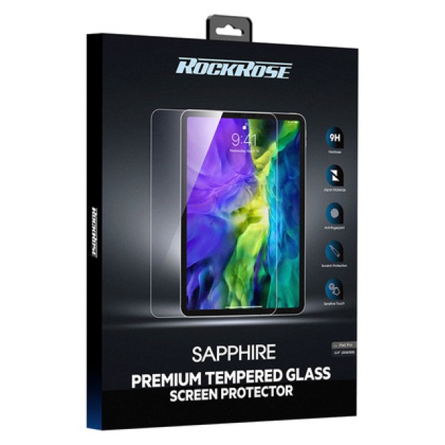 ROCKROSE Tempered Glass 2.5D Sapphire για iPad Pro 12.9" (2018-2020)