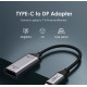 CABLETIME αντάπτορας USB-C σε DisplayPort CT-CMDP1, 4K/60Hz, μαύρος