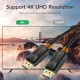 CABLETIME καλώδιο DisplayPort CT-01G, 4K/60Hz, 3m, μαύρο