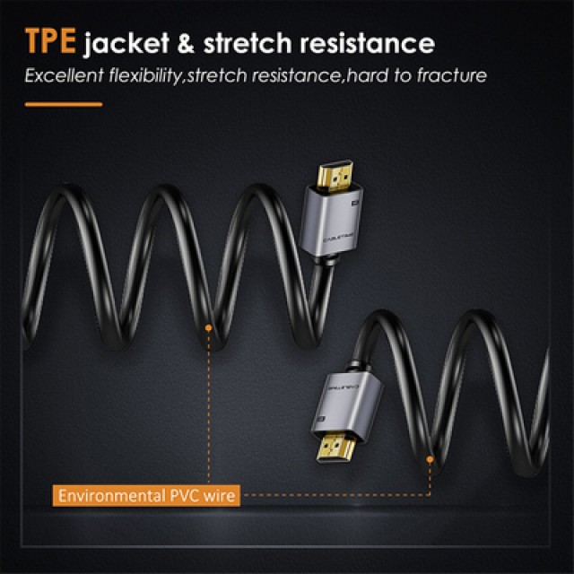 CABLETIME καλώδιο HDMI 2.0 CT-PHE2G, 4K/60Hz, 3m, μαύρο