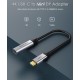 CABLETIME αντάπτορας USB-C σε Mini DisplayPort CT-CMMDP, 4K/60Hz, μαύρος