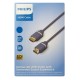 PHILIPS καλώδιο HDMI 2.0 SWV5650G, 4K/60Hz, 18Gbps, copper, 5m, γκρι