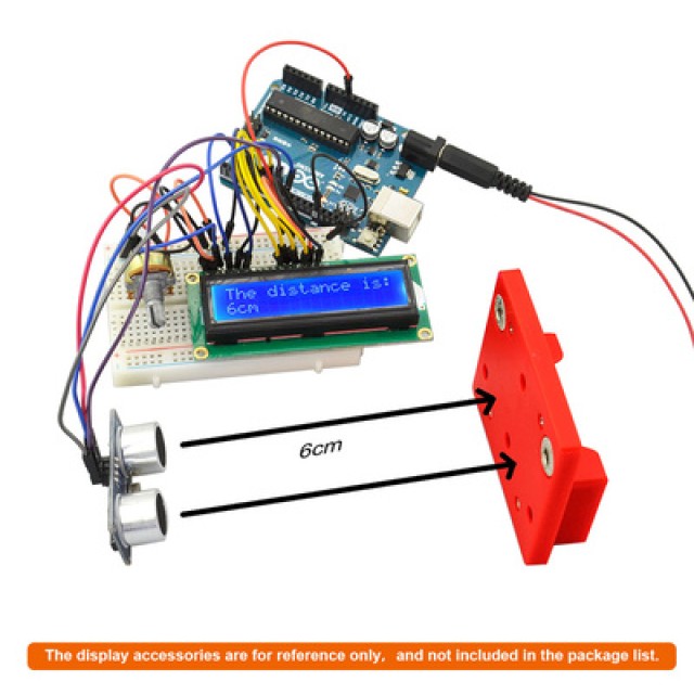 KEYESTUDIO HR-SR04 ultrasonic module KS0328, μπλε, 3τμχ