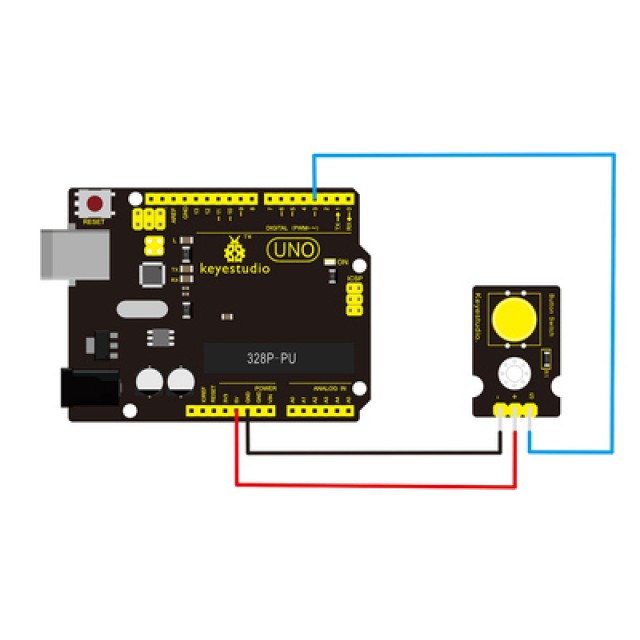 KEYESTUDIO digital push button KS0029, συμβατό με Arduino