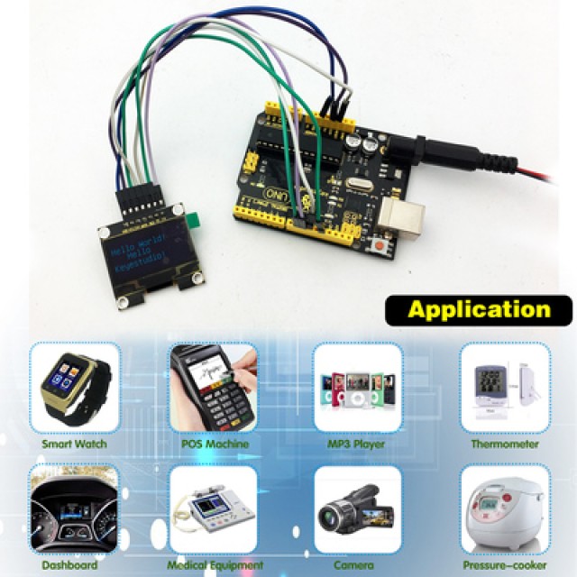 KEYESTUDIO OLED graphic display module KS0056, 1.3", 128x64