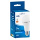 POWERTECH LED λάμπα με επαναφορτιζόμενη μπαταρία E27-017, 9W, 6500K, E27