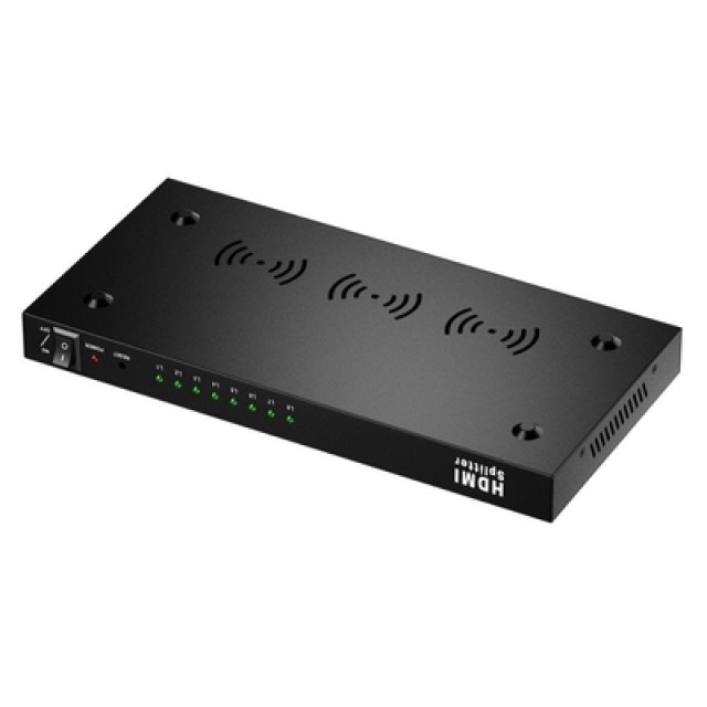 POWERTECH HDMI splitter PTH-049, 8 σε 1, 4K, μαύρο