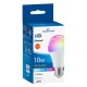 POWERTECH Smart λάμπα LED E27-014, Bluetooth, 10W, E27, RGB 2700-6500K