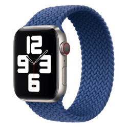 ROCKROSE πλεκτό solo band Maya για Apple Watch 42/44mm,165mm, μπλε