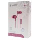 SADES gaming earphones Wings 10, μικρόφωνο, 3.5mm, magnetic, Φ10mm, ροζ