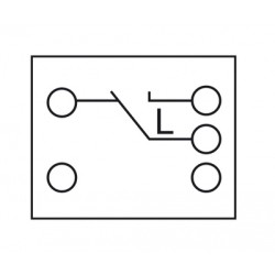 DELOCK module διακόπτης Easy 45 81362, μονός, 1-pole, 2-way, λευκός