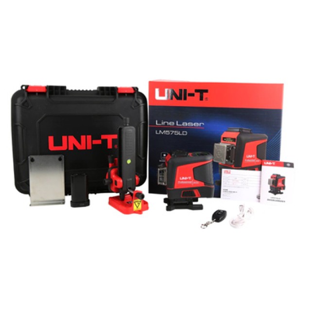 UNI-T γραμμικό αλφάδι laser LM575LD, με πράσινη δέσμη 12 ακτίνων 3D