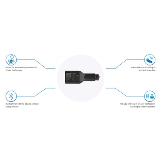 TELTONIKA GPS tracker αυτοκινήτου FMP100UEC301, GSM/GPRS/GNSS, Bluetooth