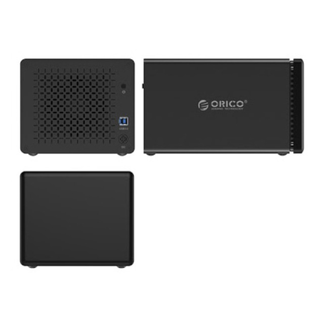 ORICO NAS για 5x 3.5" HDD NS500RU3 USB 3.0, 5Gbps, έως 80TB, μαύρη