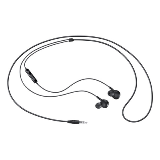 SAMSUNG earphones EO-IA500, 3.5mm, 1.2m, μαύρα