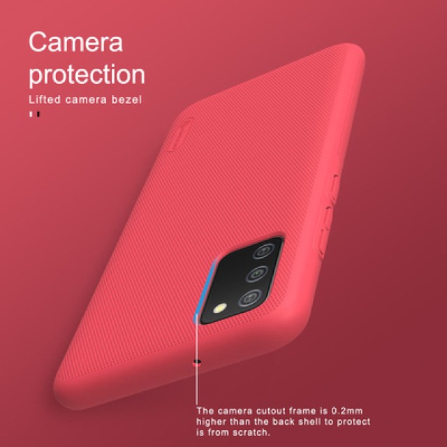 NILLKIN θήκη Super Frosted Shield για Samsung A025G/M/F/A02s, μαύρη