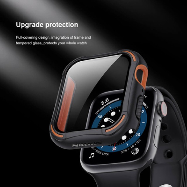 NILLKIN θήκη CrashBumper για Apple Watch series 4/5/6/SE, 40mm, μαύρη