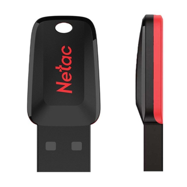 NETAC USB Flash Drive U197, 32GB, USB 2.0, μαύρο