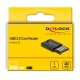 DELOCK USB card reader 91603 για κάρτες μνήμης micro SD, μαύρο