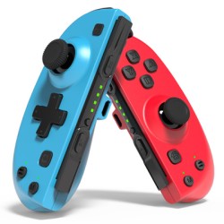 ROAR ασύρματο JoyCon gamepad RR-0015 για Nintendo Switch, μπλε & κόκκινο