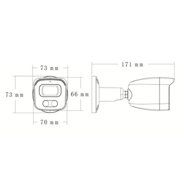 LONGSE IP κάμερα BMSAFG200WH, 2.8mm, 2MP, αδιάβροχη IP67, PoE LONGSE IP κάμερα BMSAFG200WH, 2.8mm, 2MP, αδιάβροχη IP67, PoE