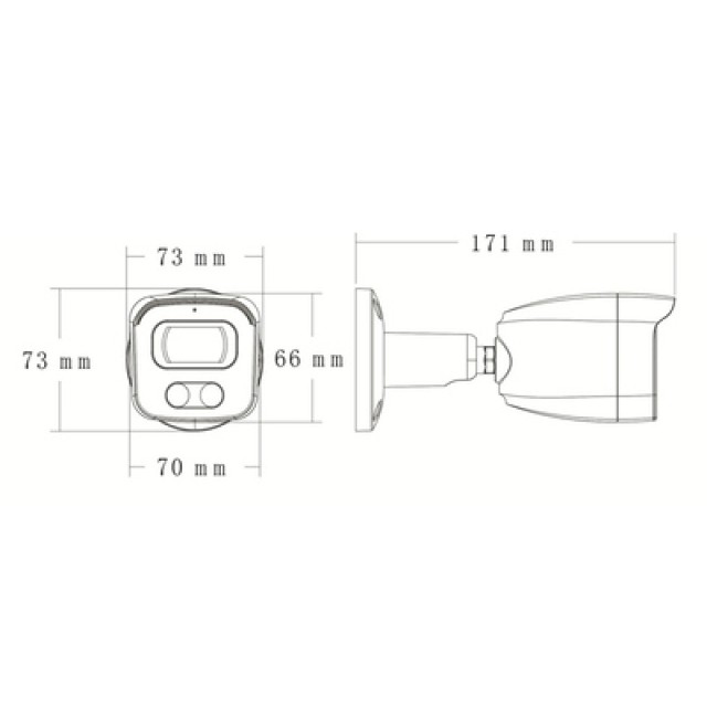 LONGSE IP κάμερα BMSAGC400WH, 2.8mm, 4MP, αδιάβροχη IP67, PoE LONGSE IP κάμερα BMSAGC400WH, 2.8mm, 4MP, αδιάβροχη IP67, PoE