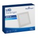 POWERTECH LED panel PAN-0004, 18W, 22.5 x 2.8cm, 4000K, 1820lm, λευκό