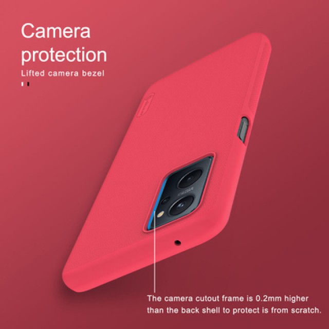 NILLKIN θήκη Super Frosted Shield για Realme 9i, μαύρη