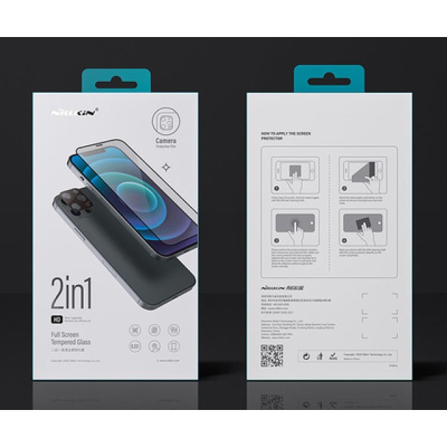 NILLKIN tempered glass & camera protective film για iPhone 13