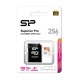 SILICON POWER κάρτα μνήμης microSDXC Superior Pro, 256GB, Class 10 UHS-I U3 A1 V30