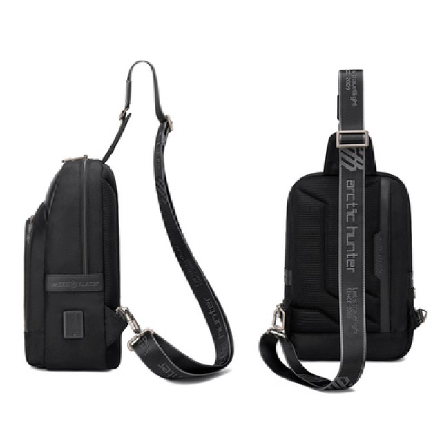 ARCTIC HUNTER τσάντα Crossbody XB00116 με θήκη για tablet, 7L, μαύρη