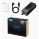 CUDY 2.5Gbps PoE+/PoE injector POE500, 30W