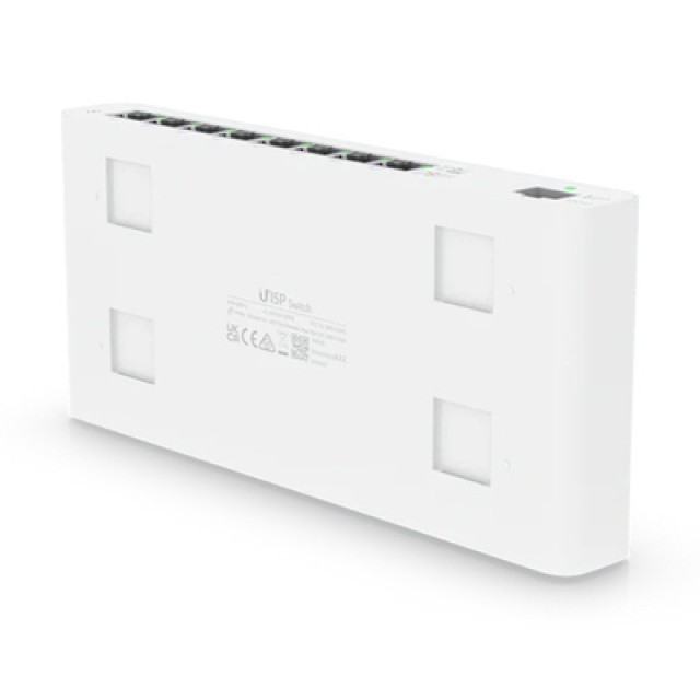 UBIQUITI Switch UISP, 8-Port Gigabit, 10/100/1000 Mbps, PoE