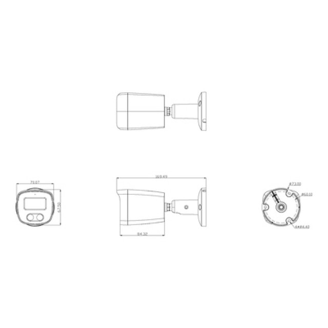 LONGSE IP κάμερα BMSCGC200, 2.8mm, 2MP, αδιάβροχη IP67, PoE LONGSE IP κάμερα BMSCGC200, 2.8mm, 2MP, αδιάβροχη IP67, PoE