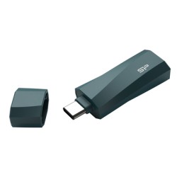 SILICON POWER USB-C Flash Drive Mobile C07, 64GB, USB 3.2, μπλε