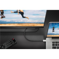 GOOBAY καλώδιο USB-C σε HDMI 60174, HDR, 8K, 4K/120Hz, 2m, μαύρο