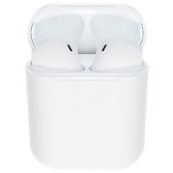 CELEBRAT earphones με θήκη φόρτισης W10, True Wireless, 30/300mAh, λευκά